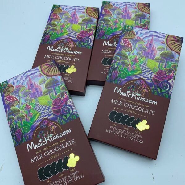 Psilocybin Magic Mushroom Infused Milk Chocolate Bar – 3,500mg Golden Teacher Full Bar – UK Next-Day Discreet Delivery