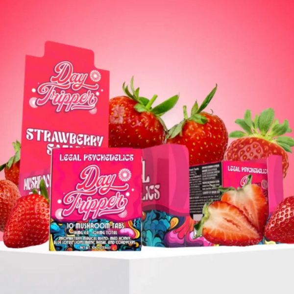 Mushroom Tabs | 10 Count | Strawberry Safari