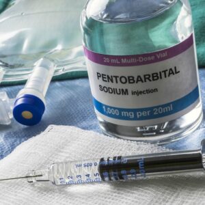 Nembutal Pentobarbital Sodium Injectable Vial Liquid Form